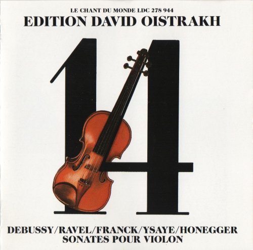 David Oistrakh - Franck, Debussy, Ravel, Honegger: Sonatas for Violin (1994)