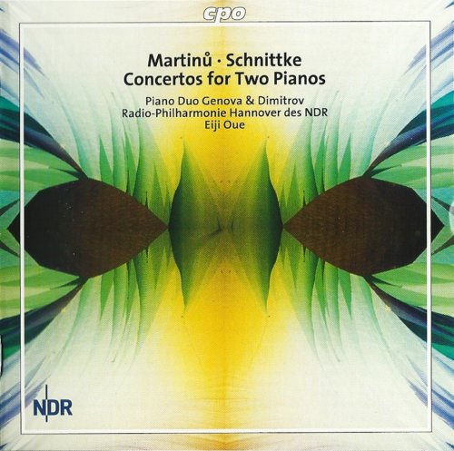 Piano Duo Genova & Dimitrov - Martinů, Schnittke: Concertos for Two Pianos (2002)
