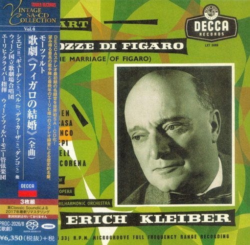 Erich Kleiber - Mozart: Le nozze di Figaro (1955) [2017 SACD Vintage Collection]