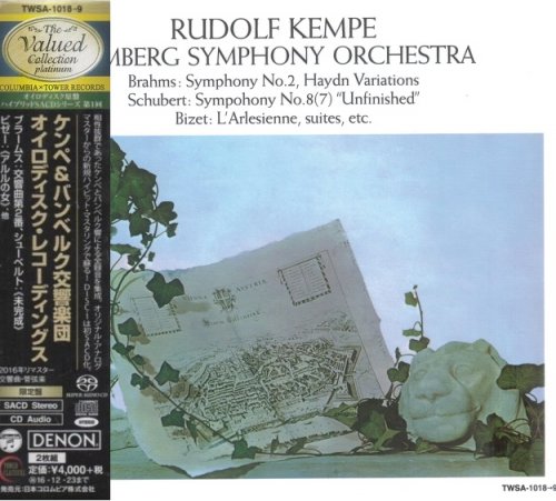 Rudolf Kempe - Eurodisk Recordings: Brahms, Schubert, Mozart, Bizet (1964) [2016 SACD The Valued Collection Platinum]
