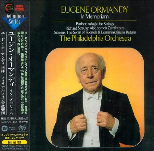Eugene Ormandy - In Memoriam: Strauss, Bartok, Liszt, Sibelius etc. (1978-81)  [2016 SACD Definition Serie]