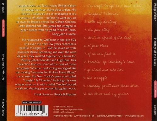 Phillip Walker - Heritage of the Blues: The Best of Phillip Walker (2003)