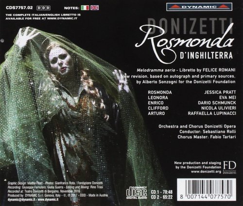 Dario Schmunck - Donizetti: Rosmonda d'Inghilterra (Live) (2017) [Hi-Res]