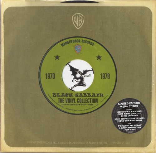 Black Sabbath - The Vinyl Collection 1970-1978 (2019) [9LP + 7" BOX]
