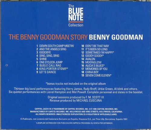 Benny Goodman - The Benny Goodman Story (1995) [1997 The Blue Note Collection]