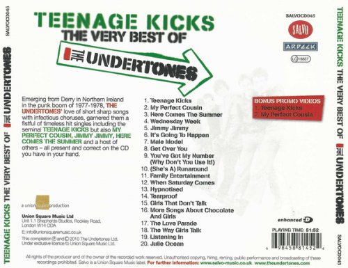 The Undertones - Teenage Kicks - The Very Best Of (2010) ISRABOX HI-RES
