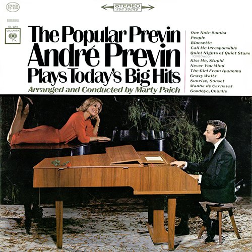 Andre Previn - The Popular Previn: Andre Previn Plays Today's Big Hits (1965) [2015] Hi-Res