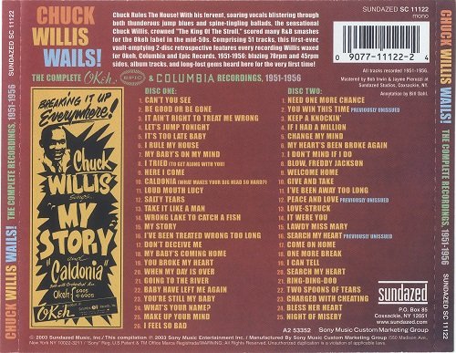 Chuck Willis - Wails! The Complete Recordings 1951-1956 (2003)