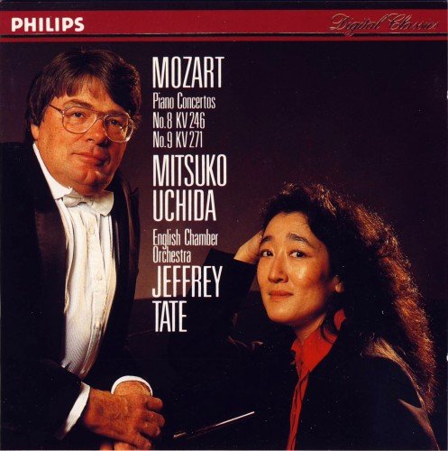 Mitsuko Uchida, English Chamber Orchestra, Jeffrey Tate - Mozart: Piano Concertos No. 8 KV246, No. 9 KV271 (1992)