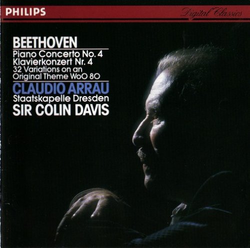 Claudio Arrau, Staatskapelle Dresden, Sir Colin Davis - Beethoven: Piano Concerto No. 4 (1986)