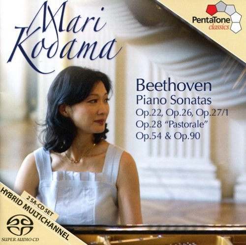 Mari Kodama - Beethoven: Piano Sonatas 11-13, 15, 22, 27 (2012) [SACD]