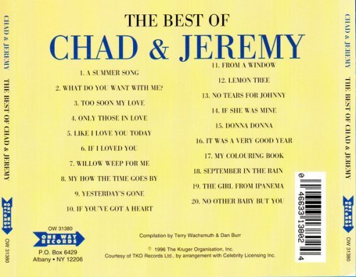 Chad & Jeremy - The Best Of Chad & Jeremy (1996)