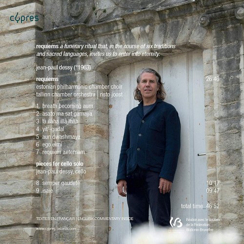 Estonian Philharmonic Chamber Choir, Tallinn Chamber Orchestra & Risto Joost - Jean-Paul Dessy: Requiems (2018) [Hi-Res]