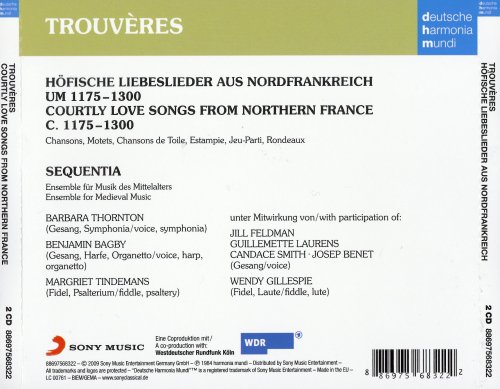 Sequentia - Trouveres: Courtly Love Songs From Northern France (2009)