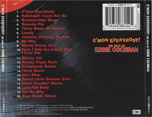 Eddie Cochran - C'mon Everybody! The Best of Eddie Cochran (1999)