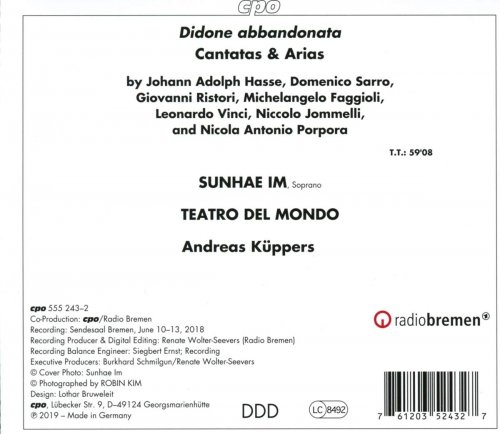 Sunhae Im, Teatro del mondo & Andreas Küppers - Didone abbandonata (2020) [Hi-Res]