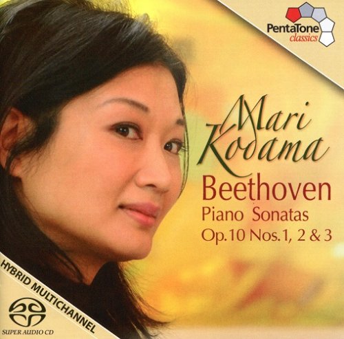 Mari Kodama - Beethoven: Piano Sonatas Op.10 (2011) [SACD]