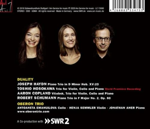 Oberon Trio - Duality (2020) [Hi-Res]