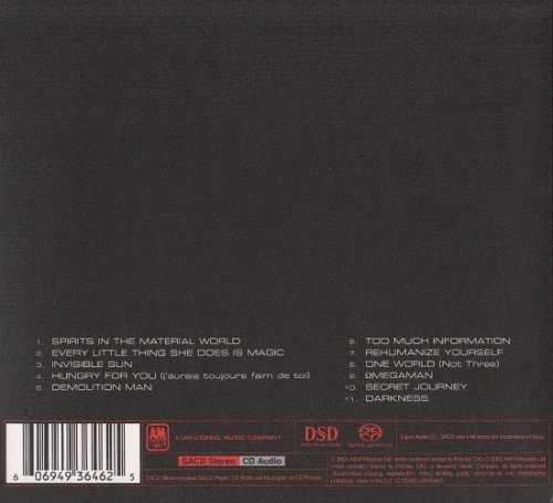 The Police - Ghost In The Machine (1981) [2003 SACD]