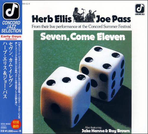 Herb Ellis & Joe Pass - Seven, Come Eleven (1973) [2014 Concord Jazz Selection] CD-Rip