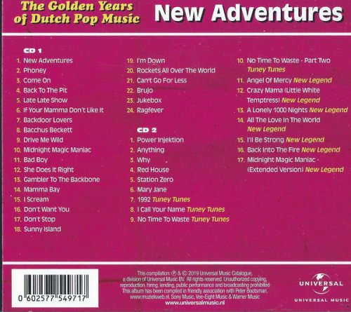 New Adventures - The Golden Years Of Dutch Pop Music (2019)