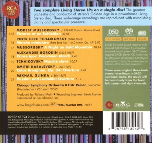 Fritz Reiner - Mussorgsky: Pictures At An Exhibition & Other Russian Showpieces (1957) [2004 SACD]