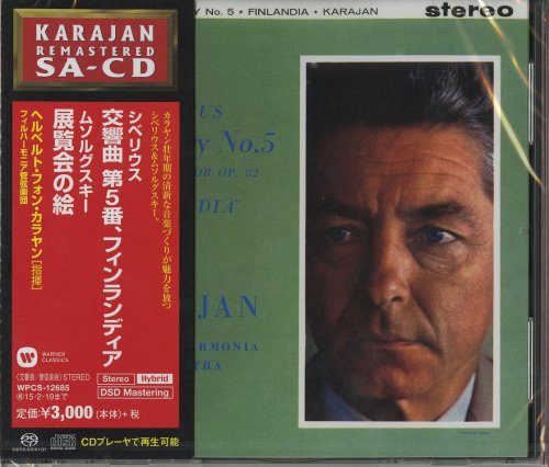Herbert von Karajan - Sibelius: Symphony No. 5, Mussorgsky: Pictures at an Exhibition (1960, 1956) [2014 SACD]