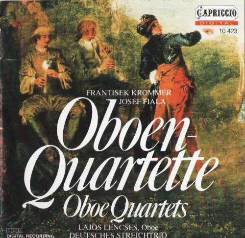 Lajos Lencses - Fiala, Krommer: Oboe Quartets (1993)