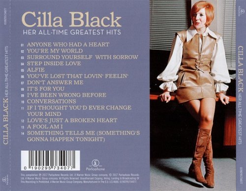 Cilla Black - Her All - Time Greatest Hits (2017)
