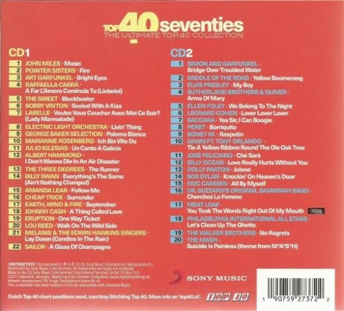 VA - Top 40 Seventies (The Ultimate Top 40 Collection) (2019)