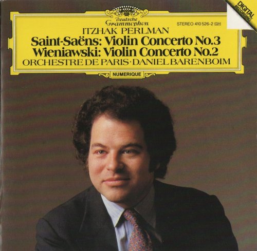 Itzhak Perlman, Orchestre de Paris, Daniel Barenboim - Saint-Saëns, Wieniawski: Violin Concertos (1990)