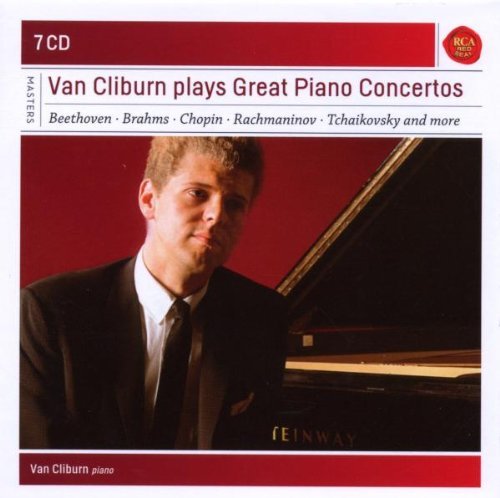 Van Cliburn - Van Cliburn plays Great Piano Concertos  (7CD Box Set,  Remastered)  (2012)