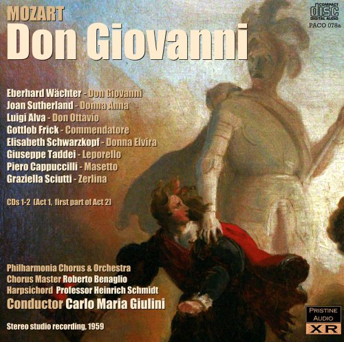 Carlo Maria Giulini, Eberhard Wächter, Joan Sutherland -  Mozart: Don Giovanni  (2012) [Hi-Res]