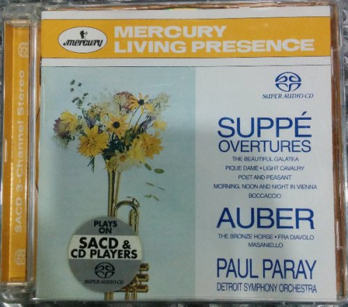 Paul Paray - Suppé & Auber Overtures (1992) [2004 SACD]