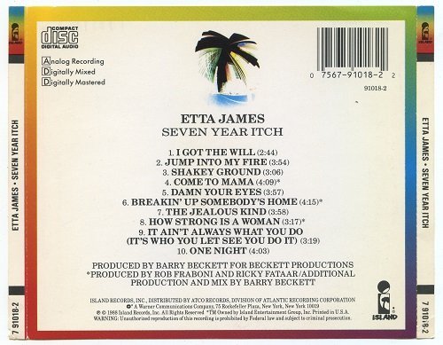 Etta James - Seven Year Itch (1988)