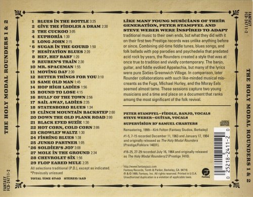 The Holy Modal Rounders - The Holy Modal Rounders 1 & 2 (Reissue) (1964/1999) Lossless