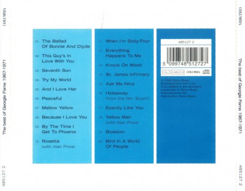 Georgie Fame - The Best Of Georgie Fame 1967-1971 (1996)