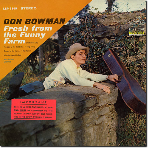 Don Bowman - Fresh From The Funny Farm (1965/2015) [Hi-Res]