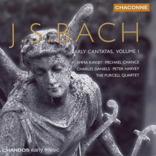 Emma Kirkby, Michael Chance, Charles Daniels, Peter Harvey, The Purcell Quartet - Bach: Early Cantatas, Vol. 1 (2005) [Hi-Res]