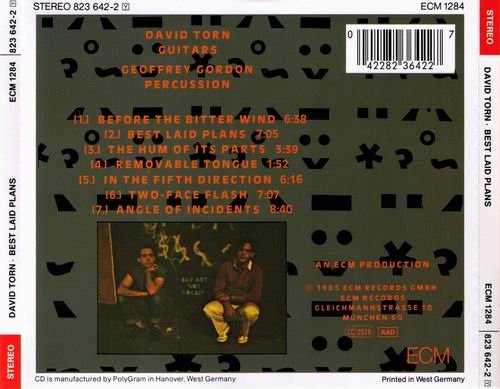David Torn & Geoffrey Gordon - Best Laid Plans (1984)