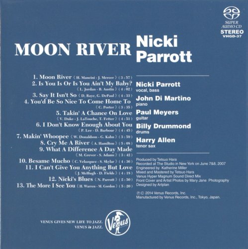 Nicki Parrott - Moon River (2008) [2014 SACD]