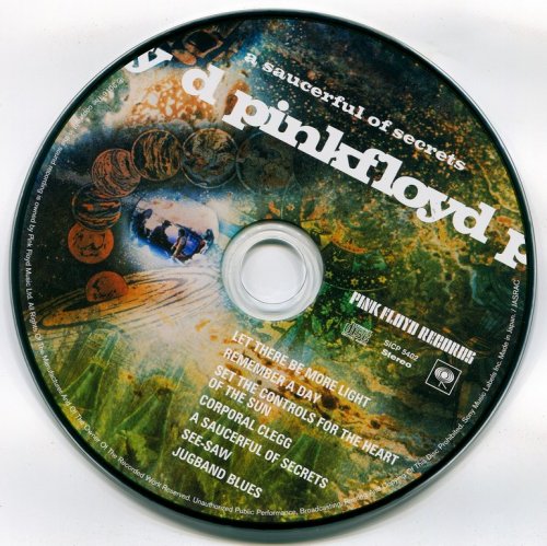 Pink Floyd - A Saucerful Of Secrets (1968) {2017, Japanese Reissue, Remastered}