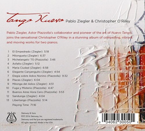 Pablo Ziegler & Christopher O'Riley - Tango Nuevo (2016) [Hi-Res]