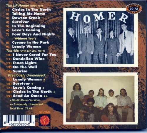 Homer - Homer (Reissue) (1972/2012)