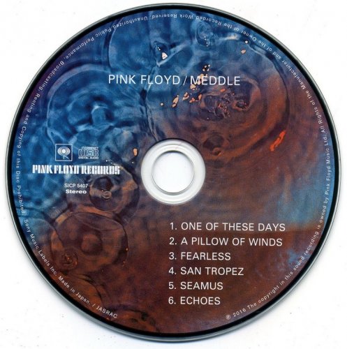 Pink Floyd - Meddle (1971) {2017, Japanese Reissue, Remastered}