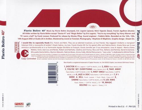 Flavio Boltro - Forty Degrees (2002)
