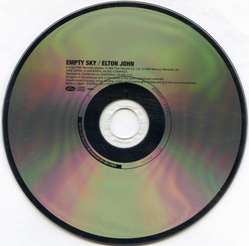 Elton John - Empty Sky (1970) {2019, Japanese SHM-CD, Remastered}