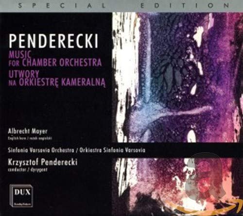 Sinfonia Varsovia Orchestra, Marc Minkowski, Krzysztof Penderecki - Penderecki: Music for Chamber Orchestra (2009)