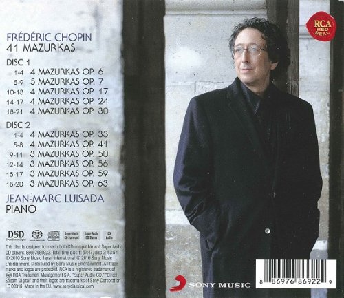 Jean-Marc Luisada - Frederic Chopin: 41 Mazurkas (2010) [SACD]