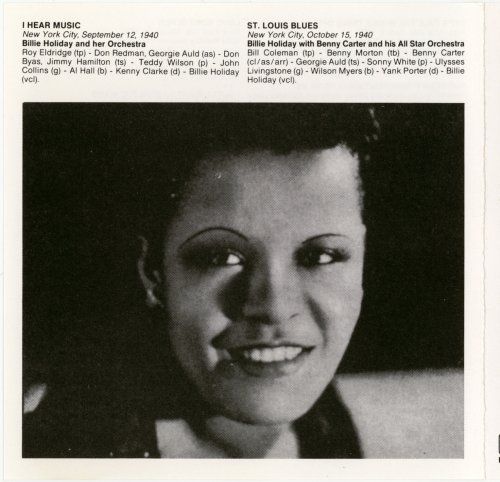 Billie Holiday -  Strange Fruit (1933-1940) FLAC